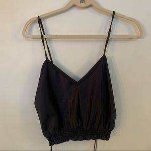 Black Zara crop top! New with tags